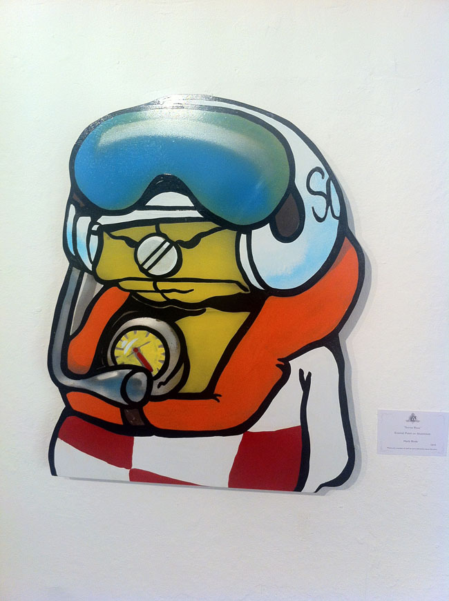 Mark Bodé / Cheo exhibition London West Bank Gallery | DJ Food