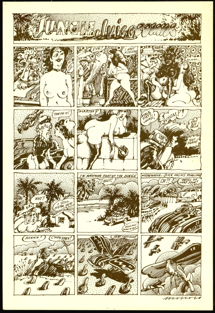 Moscoso Jungle Juice comic